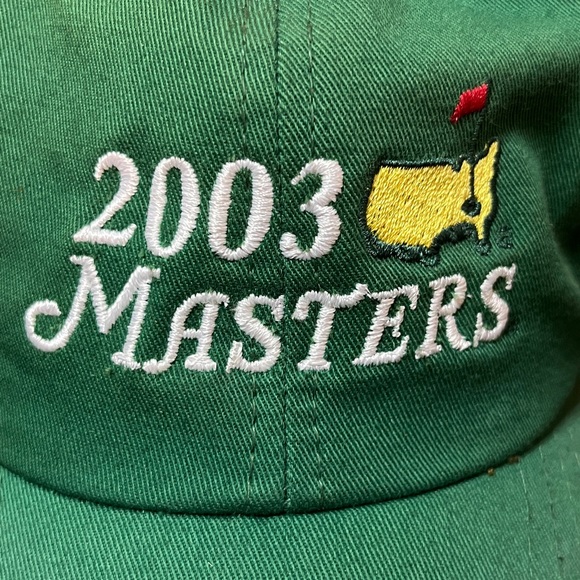 2003 USED Masters Green Cap - Picture 5 of 5